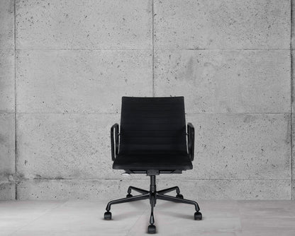 Vitra Eames EA117 Black Hopsak Black Frame Office Chair