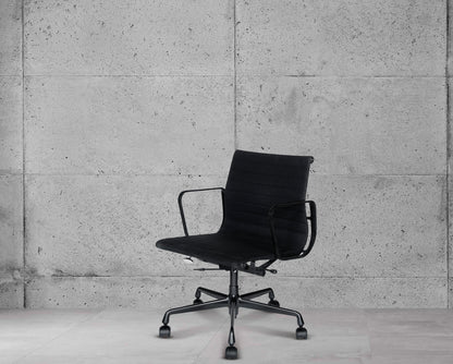 Vitra Eames EA117 Black Hopsak Black Frame Office Chair